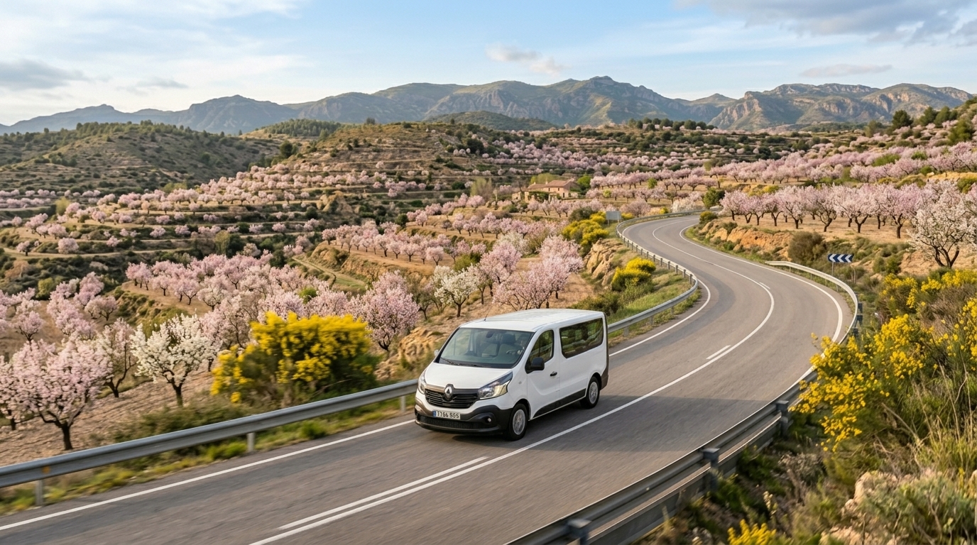 Alquilar una furgoneta en abril